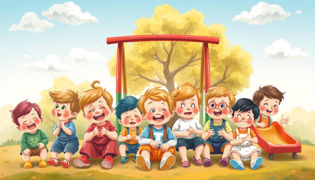 Emotional development in toddlers