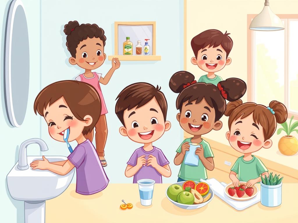 teaching kids self-care