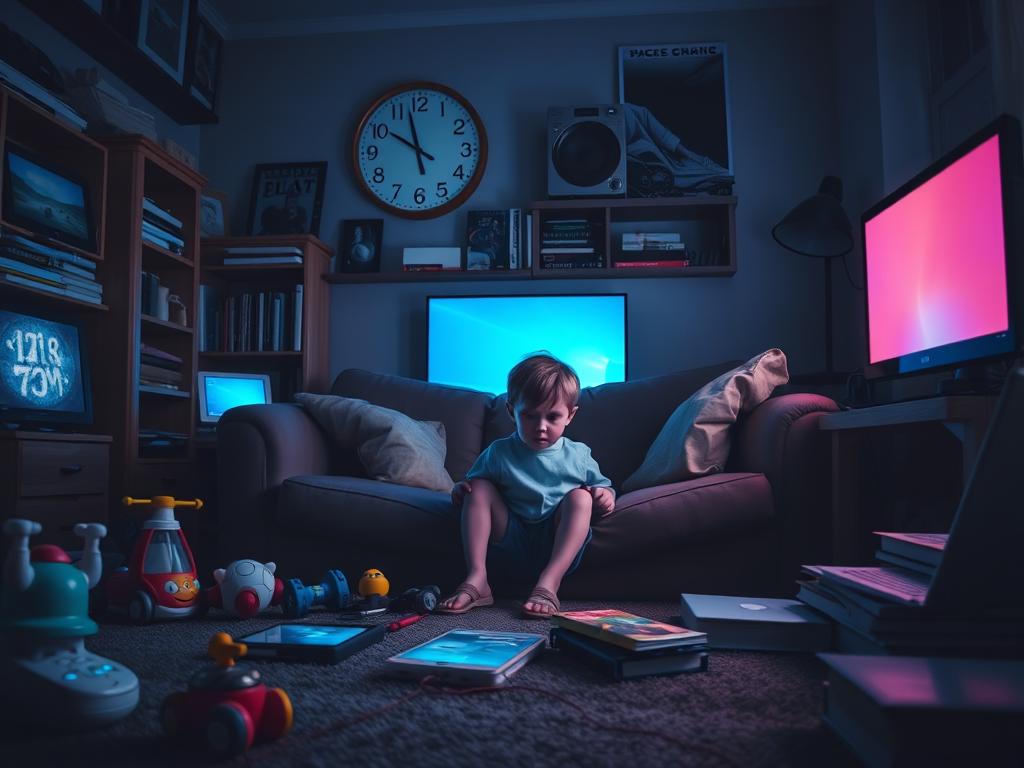 the impact of excessive screen time on kids